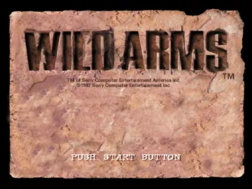 Wild Arms (US) screen shot title